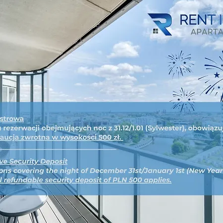 Apartmán Rent Invest - Quorum Parking Klimatyzacja