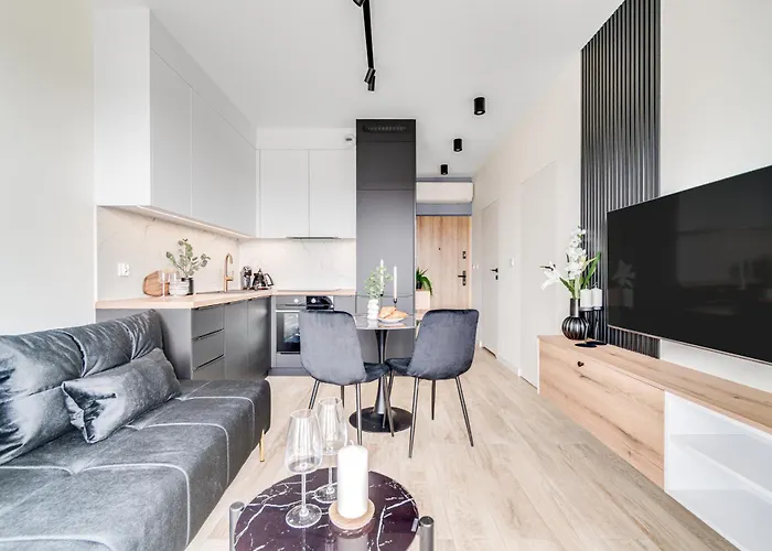 Apartmán Rent Invest - Quorum Parking Klimatyzacja *